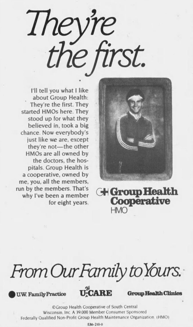 Newspaper article - 1986